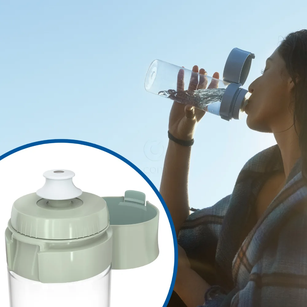 Brita Fill&Go Vital, flaška za vodo - svetlo zelena (0,6 l)